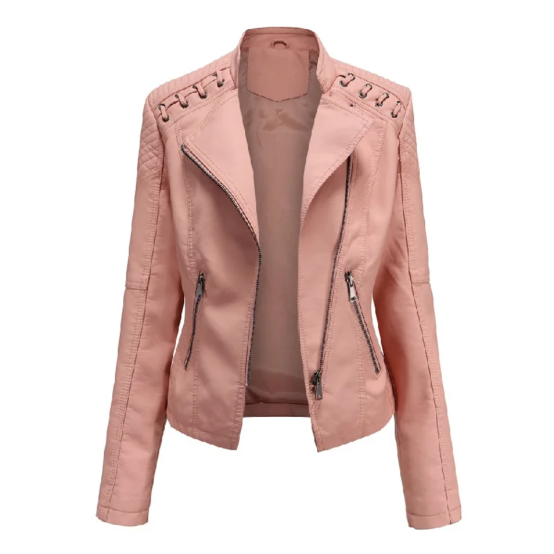Amy slim fit women's leather jackets Faux Fur Jacket Real Fur Jacket Shearling Jacket Amy slim fit women's leather jackets Faux Fur Jacket Real Fur Jacket Shearling Jacket