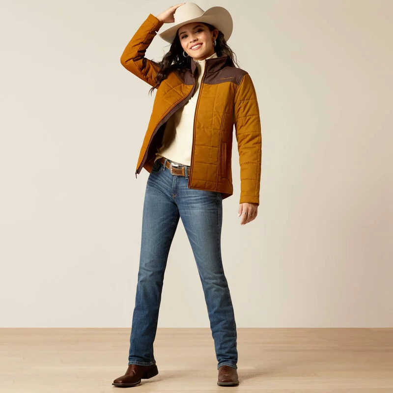 Ariat Women's Crius Insulated Jacket Fleece Fabric Down Fabric Feather Fabric