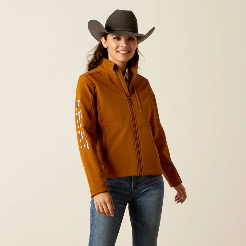 Ariat Women's Team Patriot Softshell Jacket Hoodie Zip-Up Jacket Button-Up Jacket