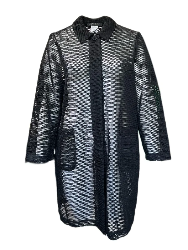 Marina Rinaldi Women's Black Tennis Button Closure Jacket Size 20W/29 NWT Fleece Jacket Down Jacket Feather Jacket Marina Rinaldi Women's Black Tennis Button Closure Jacket Size 20W/29 NWT Fleece Jacket Down Jacket Feather Jacket