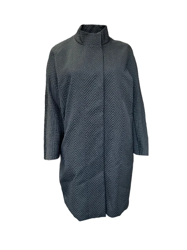 Marina Rinaldi Women's Black Teorema Button Closure Jacket NWT Fleece Jacket Down Jacket Feather Jacket Marina Rinaldi Women's Black Teorema Button Closure Jacket NWT Fleece Jacket Down Jacket Feather Jacket