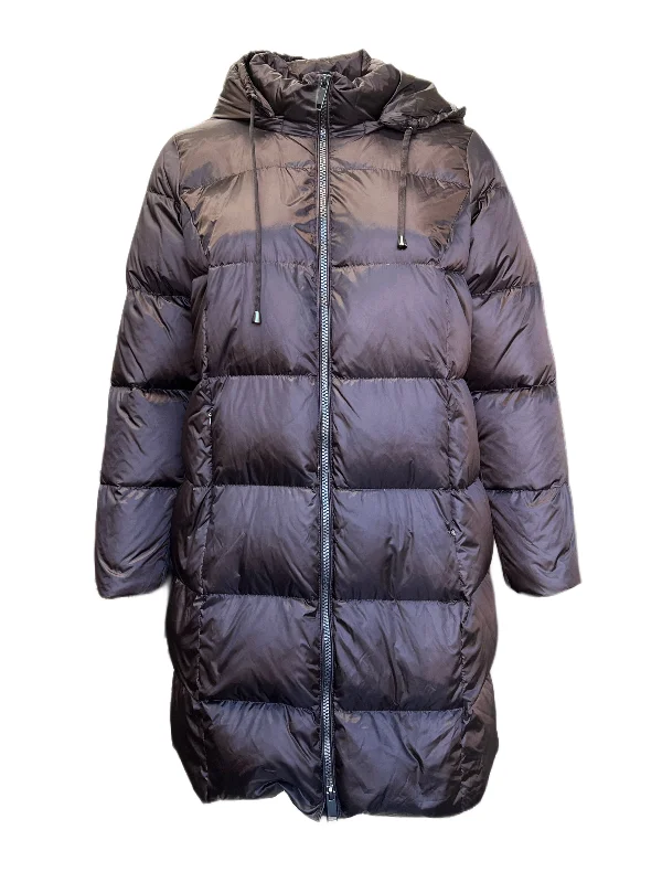 Marina Rinaldi Women's Brown Pallina Quilted Jacket NWT Hooded Jacket Caped Jacket Shawl Collar Jacket Marina Rinaldi Women's Brown Pallina Quilted Jacket NWT Hooded Jacket Caped Jacket Shawl Collar Jacket