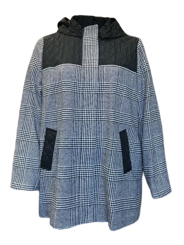 Marina Rinaldi Women's Grey Napea Quilted Jacket NWT Satin Fabric Silk Fabric Chiffon Fabric Marina Rinaldi Women's Grey Napea Quilted Jacket NWT Satin Fabric Silk Fabric Chiffon Fabric