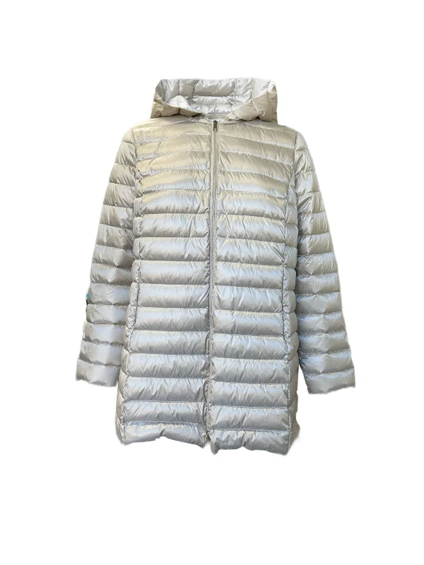 Marina Rinaldi Women's Ivory Pagaia Quilted Jacket NWT Fleece Jacket Down Jacket Parka Marina Rinaldi Women's Ivory Pagaia Quilted Jacket NWT Fleece Jacket Down Jacket Parka