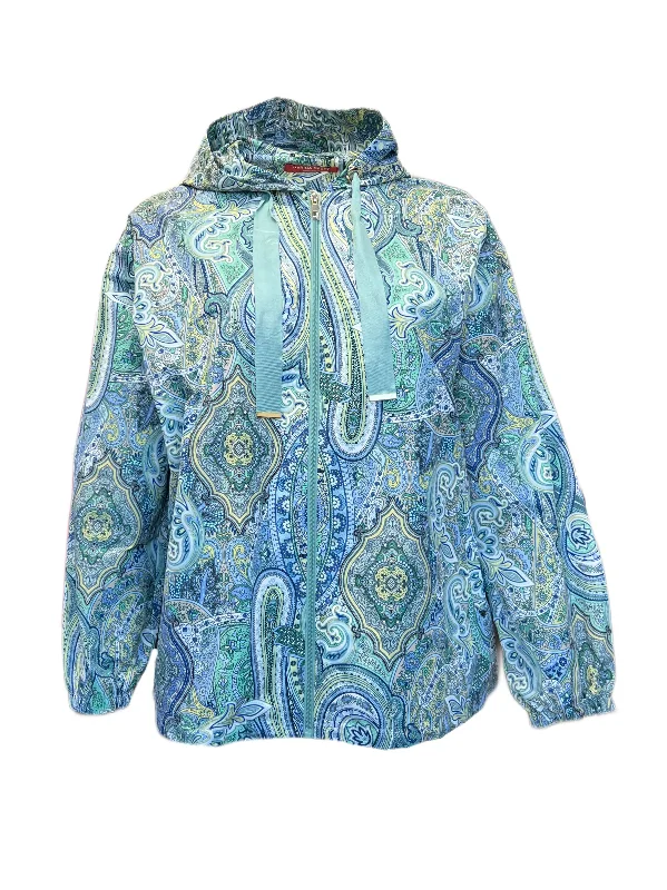 Marina Rinaldi Women's Multicolor Taborbis Raincoat Jacket NWT Satin Jacket Silk Jacket Chiffon Jacket Marina Rinaldi Women's Multicolor Taborbis Raincoat Jacket NWT Satin Jacket Silk Jacket Chiffon Jacket