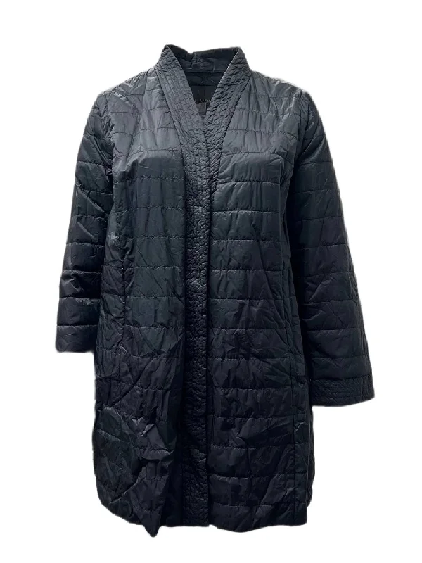Marina Rinaldi Women's Navy Paradiso Quilted Jacket NWT Wool Jacket Cashmere Jacket Tweed Jacket Marina Rinaldi Women's Navy Paradiso Quilted Jacket NWT Wool Jacket Cashmere Jacket Tweed Jacket