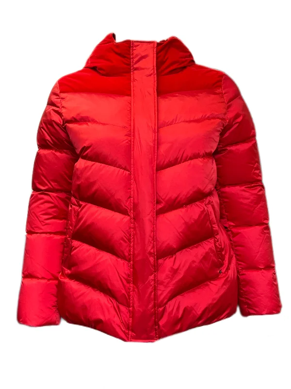 Marina Rinaldi Women's Red Paniere Down Jacket NWT Collared Jacket Crew Neck Jacket Turtle Neck Jacket Marina Rinaldi Women's Red Paniere Down Jacket NWT Collared Jacket Crew Neck Jacket Turtle Neck Jacket