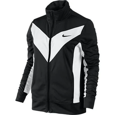 Nike Women's Soccer Warm Up Jacket Zippered Front Buttoned Front Snap Front