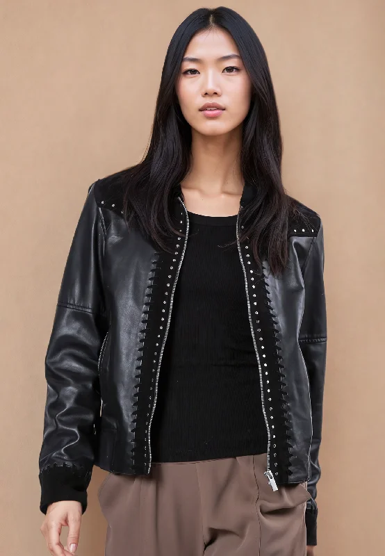 NOVA BLACK JACKET Cardigan Sweater Pullover