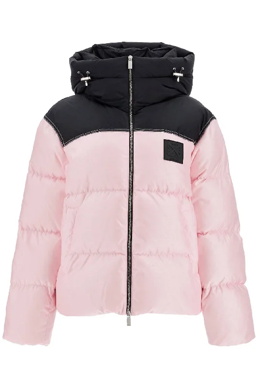 OFF-WHITE oversized down jacket with Quilted Jacket Puffer Jacket Insulated Jacket