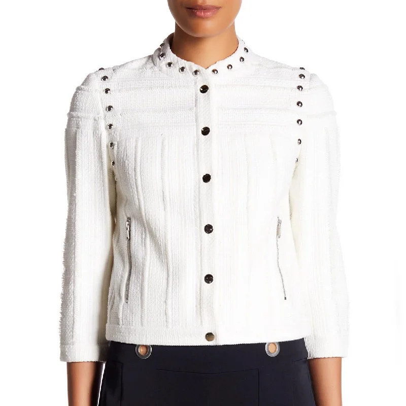 REBECCA MINKOFF Women's Chalk Cropped Enabel Jacket $448 NWT Anorak Shell Jacket Lightweight Jacket REBECCA MINKOFF Women's Chalk Cropped Enabel Jacket $448 NWT Anorak Shell Jacket Lightweight Jacket