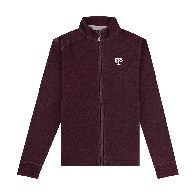 Texas A&M Johnnie-O Tomi Full Zip Jacket Rayon Jacket Velvet Jacket Corduroy Jacket Texas A&M Johnnie-O Tomi Full Zip Jacket Rayon Jacket Velvet Jacket Corduroy Jacket
