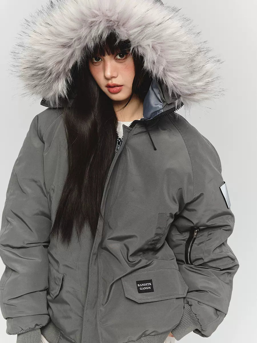 Urban Frost Explorer Jacket Boat Neck Shawl Collar Notched Collar