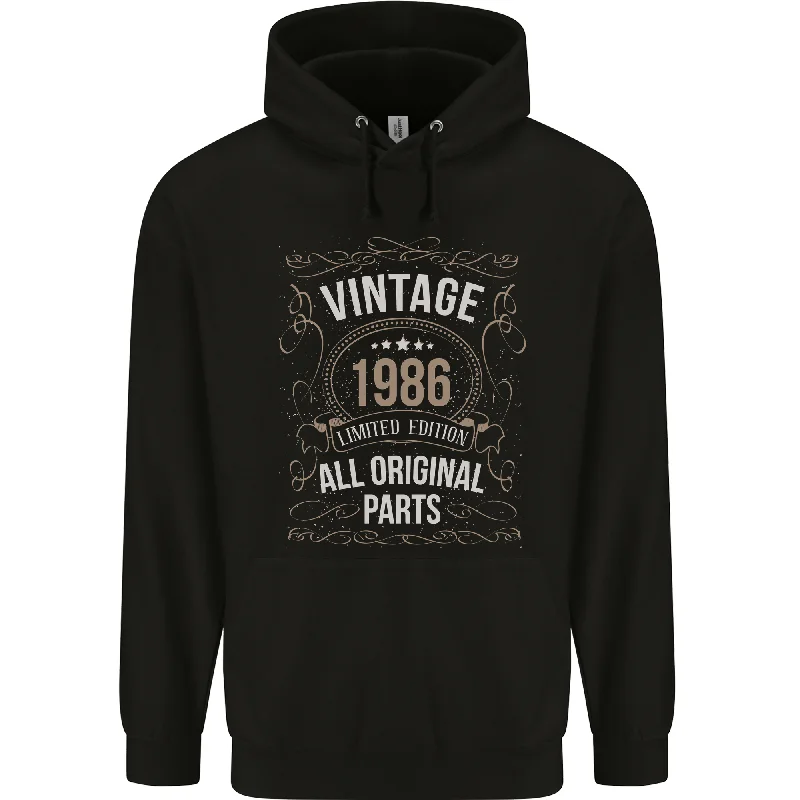 38th Birthday Limited Edition 1986 Mens 80% Cotton Hoodie Hoodie with Monochrome Minimalist Simple 38th Birthday Limited Edition 1986 Mens 80% Cotton Hoodie Hoodie with Monochrome Minimalist Simple