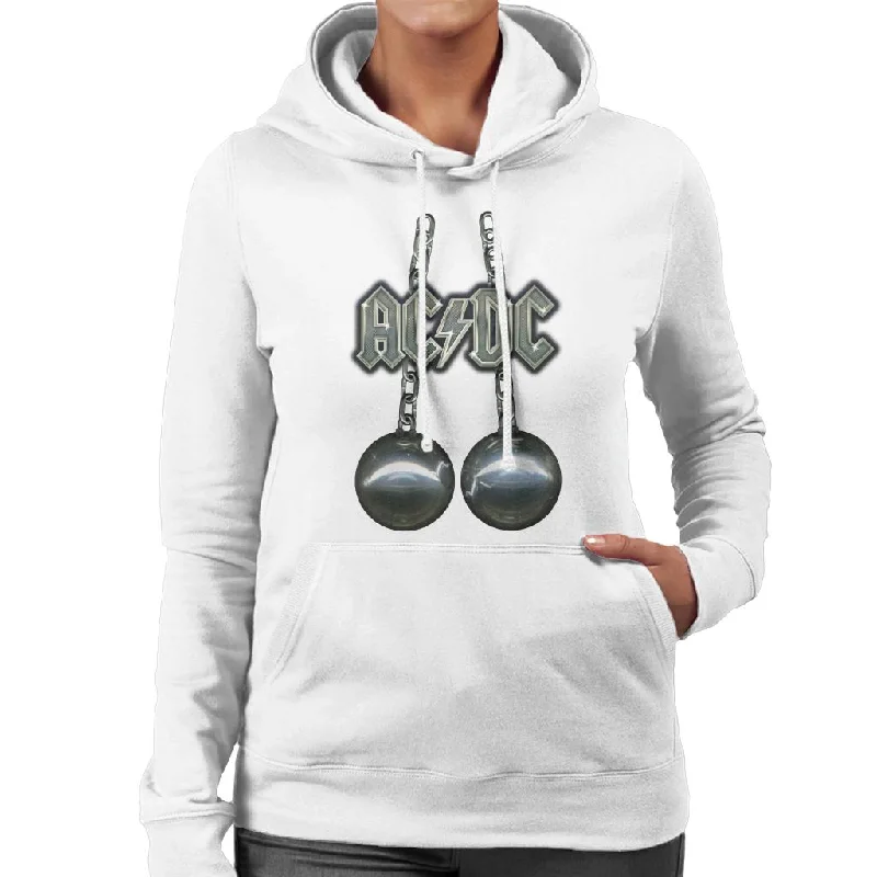 ACDC Family Jewels Women's Hooded Sweatshirt Hoodie with Zipper Placket Modern Functional ACDC Family Jewels Women's Hooded Sweatshirt Hoodie with Zipper Placket Modern Functional