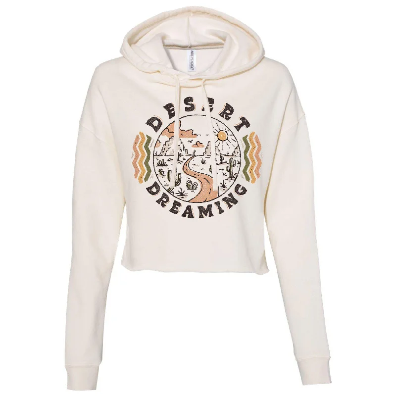 Arizona Dreaming Road Cropped Hoodie