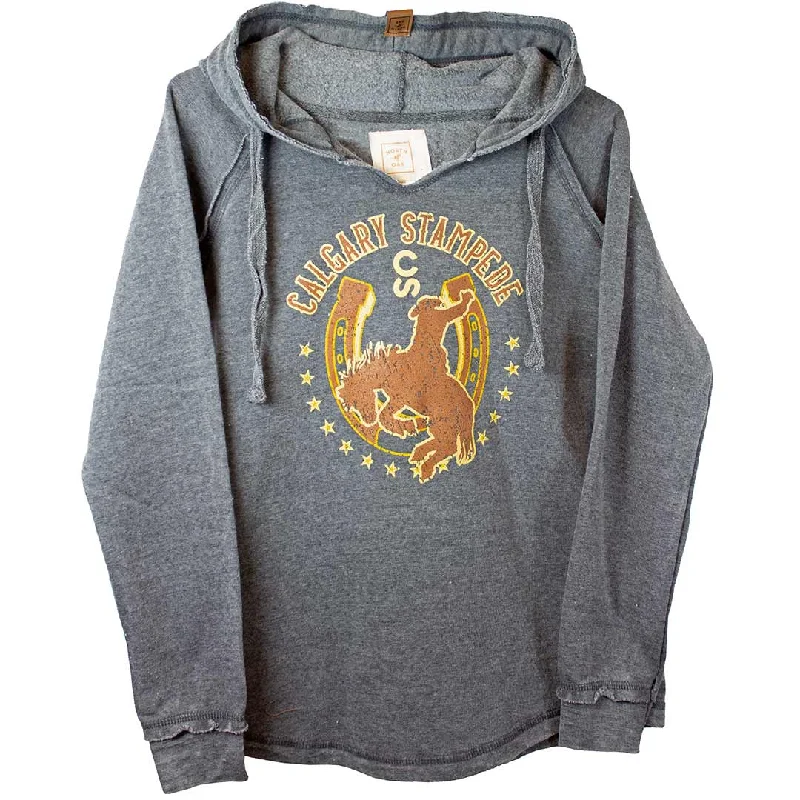 Calgary Stampede Women's Bronc Horseshoe Hoodie Hoodie with Logo Branding Identity
