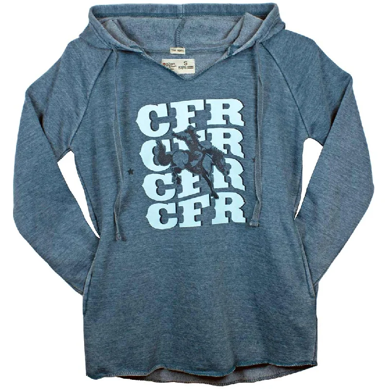 Canadian Finals Rodeo Women's CFR Graphic Hoodie Hoodie with Pastel Soft Subtle