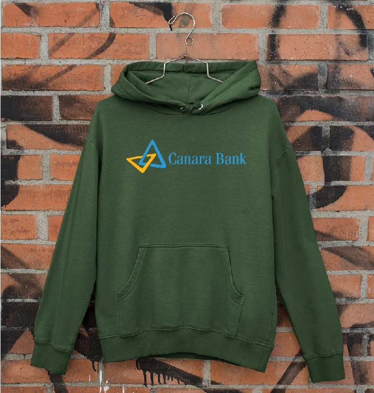 Canara Bank Unisex Hoodie for Men/Women Hoodie with Applique Textured Unique