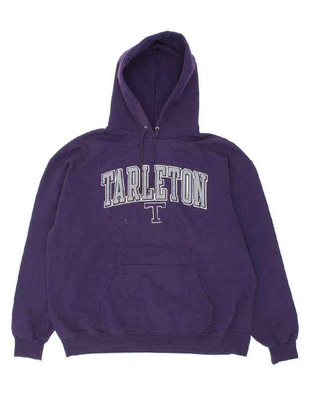 CHAMPION Mens Tarleton Graphic Hoodie Jumper XL Blue Cotton Hoodie with Ribbed Cuffs Snug Fit Comfort CHAMPION Mens Tarleton Graphic Hoodie Jumper XL Blue Cotton Hoodie with Ribbed Cuffs Snug Fit Comfort
