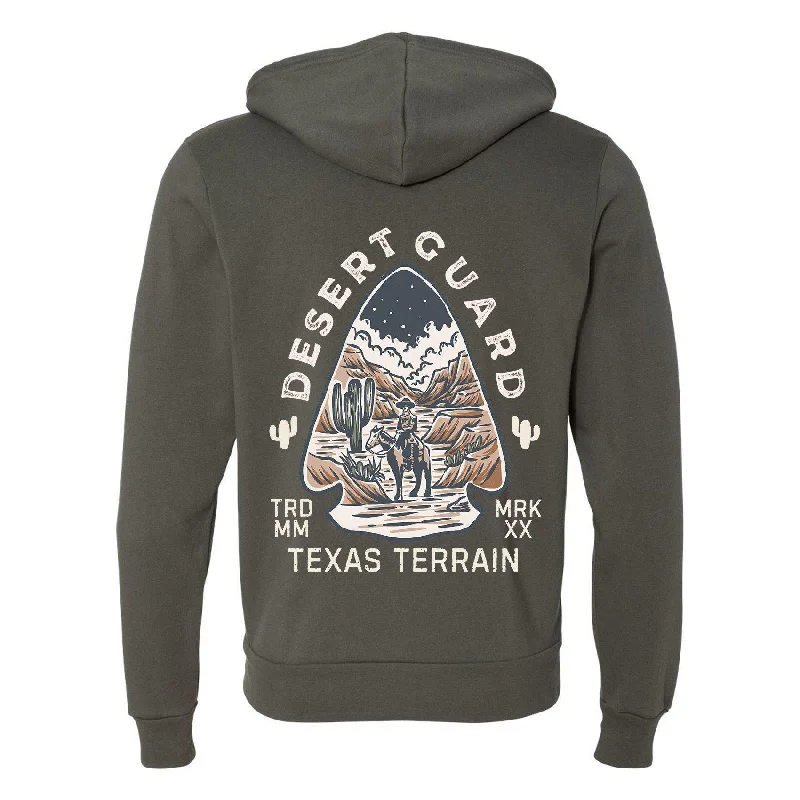 Desert Guard Texas Zipper Hoodie