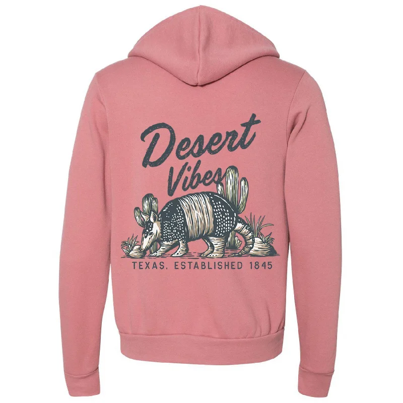 Desert Vibes Texas Zipper Hoodie