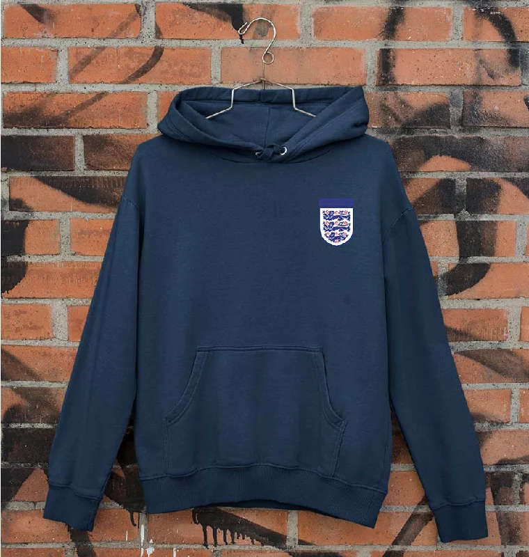 England Football Unisex Hoodie for Men/Women Hoodie with Button Placket Classic Preppy England Football Unisex Hoodie for Men/Women Hoodie with Button Placket Classic Preppy