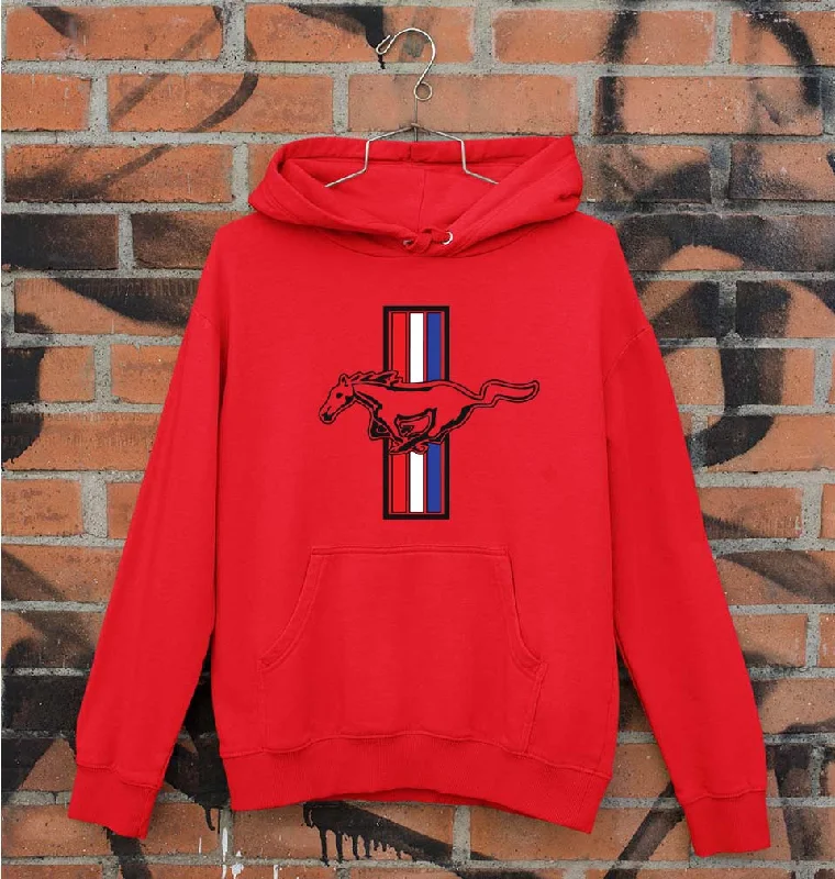 Ford Mustang Unisex Hoodie for Men/Women Hoodie with Button Classic Timeless