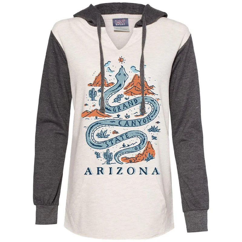 Grand Canyon Snake Arizona Two Tones Hoodie