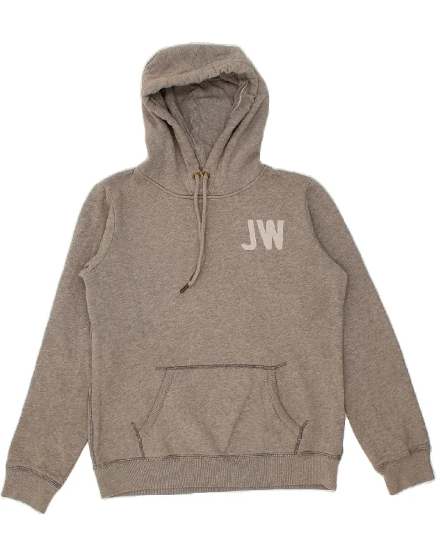 JACK WILLS Womens Graphic Hoodie Jumper UK 10 Small Grey Cotton Hoodie with Slit Hem Functional Movement JACK WILLS Womens Graphic Hoodie Jumper UK 10 Small Grey Cotton Hoodie with Slit Hem Functional Movement