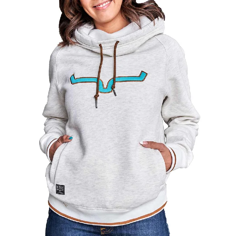 Kimes Ranch Women's Two Scoops Fleece Hoodie Hoodie with Print Artistic Unique