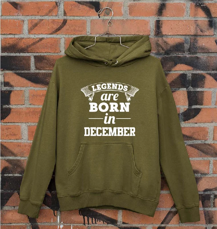 Legends are Born in December Unisex Hoodie for Men/Women Hoodie with Half-Zip Sporty Casual Legends are Born in December Unisex Hoodie for Men/Women Hoodie with Half-Zip Sporty Casual