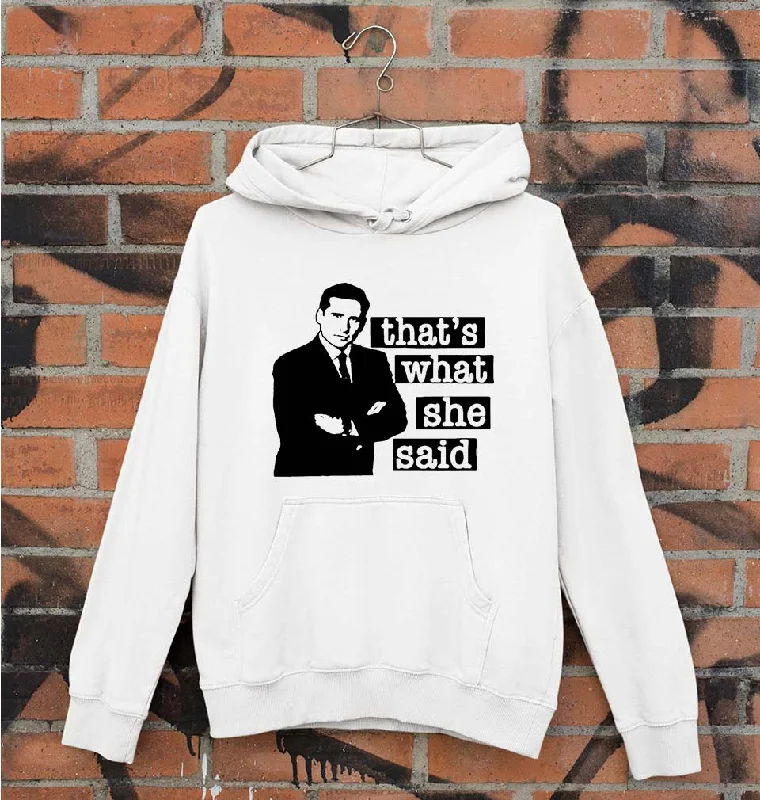 Michael Scott That's What She Said Unisex Hoodie for Men/Women Hoodie with Tie-Dye Psychedelic Retro