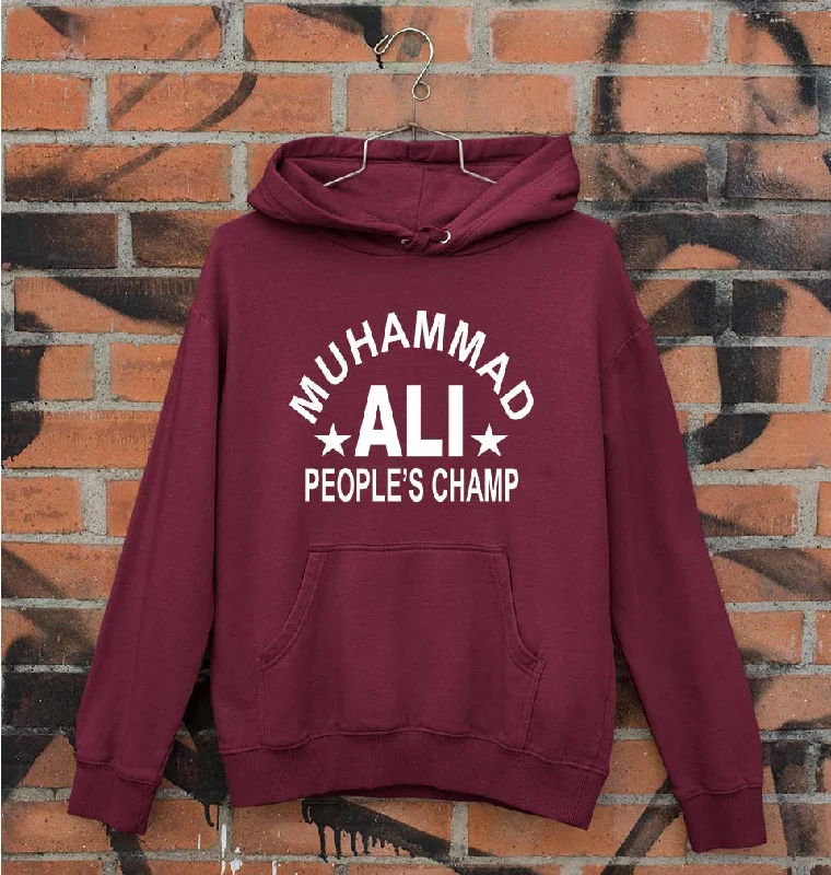 Muhammad Ali Unisex Hoodie for Men/Women Cotton Hoodie Fleece Lining Warmth