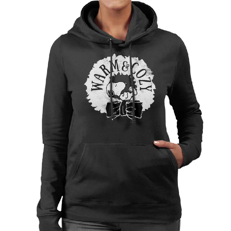 Peanuts Snoopy Warm And Cozy Women's Hooded Sweatshirt