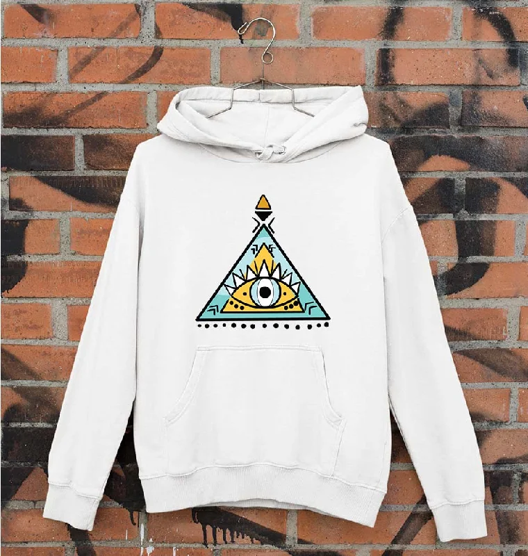 Psychedelic Triangle eye Unisex Hoodie for Men/Women Hoodie with Relaxed Fit Easy Casual Psychedelic Triangle eye Unisex Hoodie for Men/Women Hoodie with Relaxed Fit Easy Casual