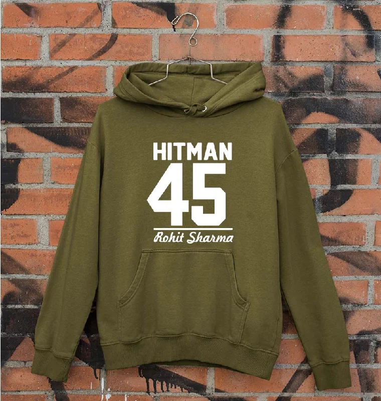 Rohit Sharma Unisex Hoodie for Men/Women Hoodie with Embroidery Detailed Premium