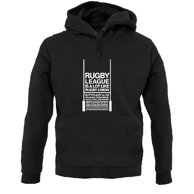 Rugby League Unisex Hoodie