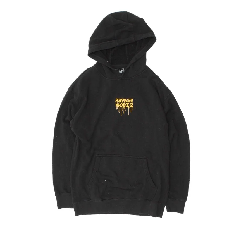 Savage Mode 2 Mens Black Hoodie | 21 Savage Metro Boomin Hip Hop Trap Music Hoodie with Elastic Cuffs Stretchable Comfortable Savage Mode 2 Mens Black Hoodie | 21 Savage Metro Boomin Hip Hop Trap Music Hoodie with Elastic Cuffs Stretchable Comfortable