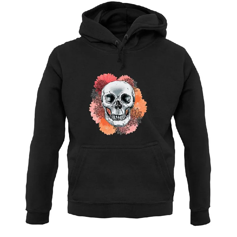 Skull Flower Unisex Hoodie