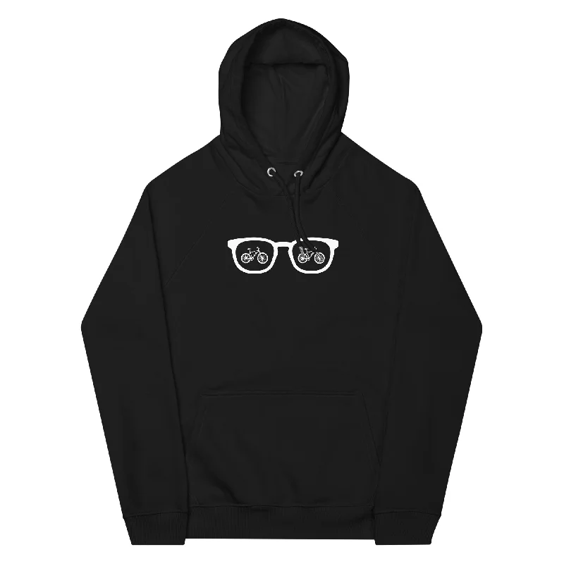 Sonnenbrille und E-Bike - Unisex Premium Organic Hoodie