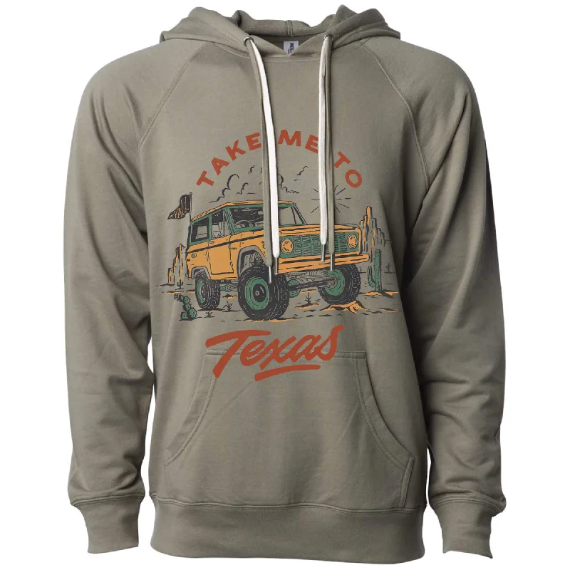 Take Me Texas Raglan Hoodie