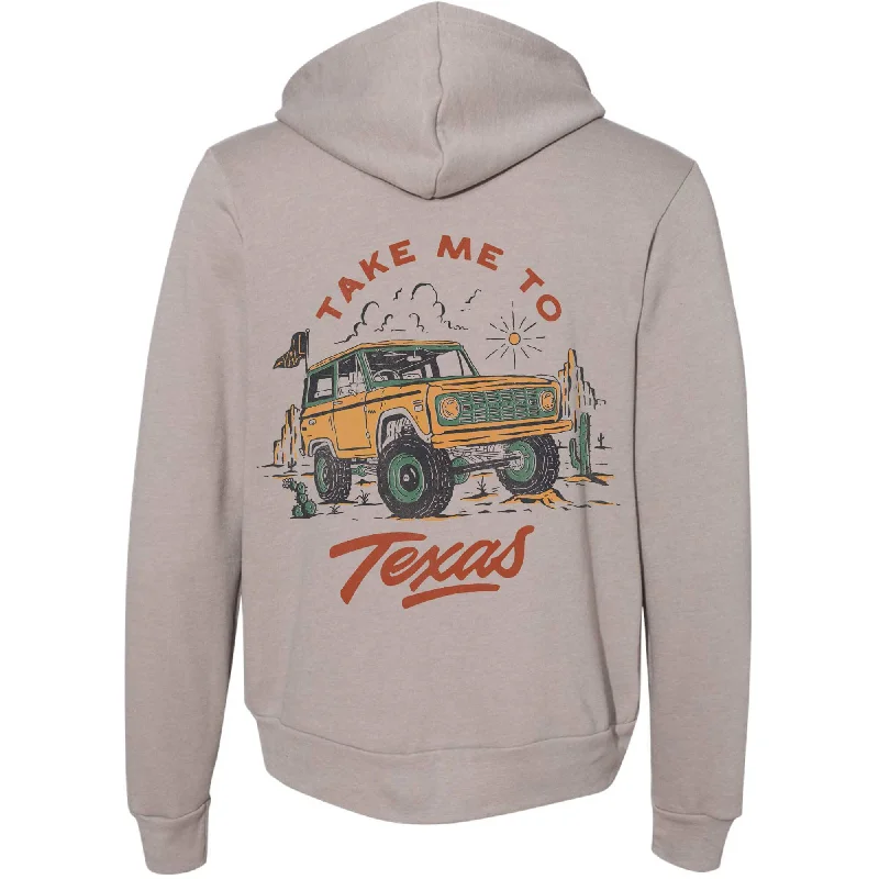 Take Me Texas Zipper Hoodie