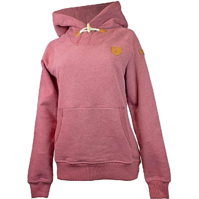 Wanakome Women's Rhonda Hoodie Hoodie with Monochrome Minimalist Simple