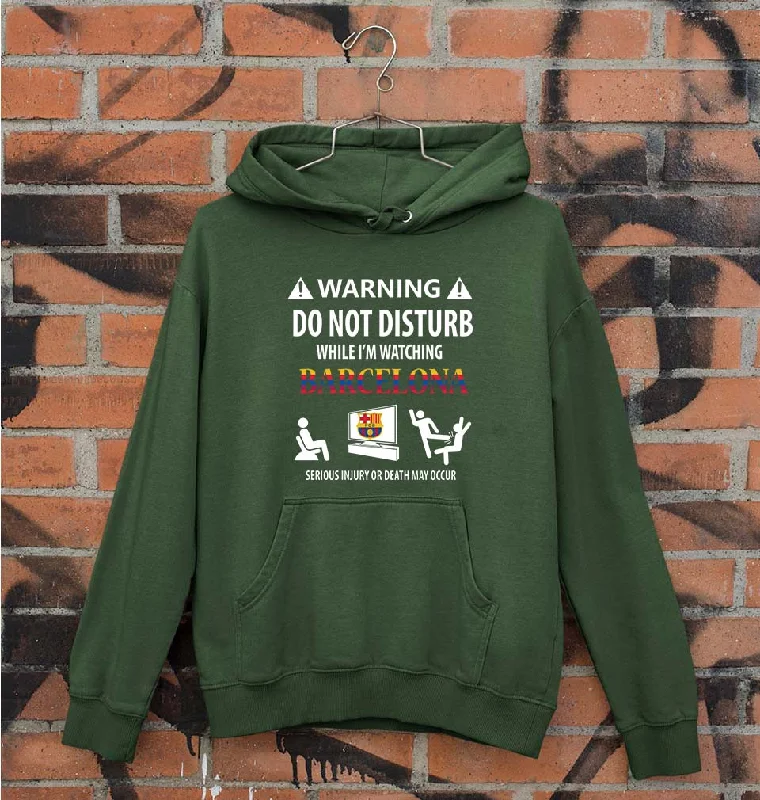 Warning FCB Unisex Hoodie for Men/Women