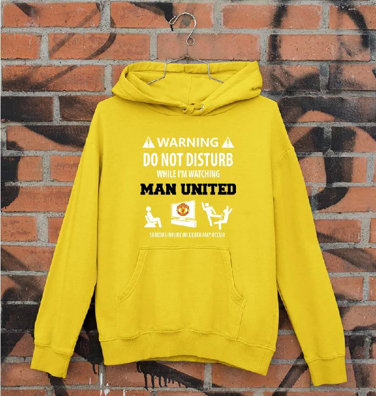 Warning Man United Unisex Hoodie for Men/Women