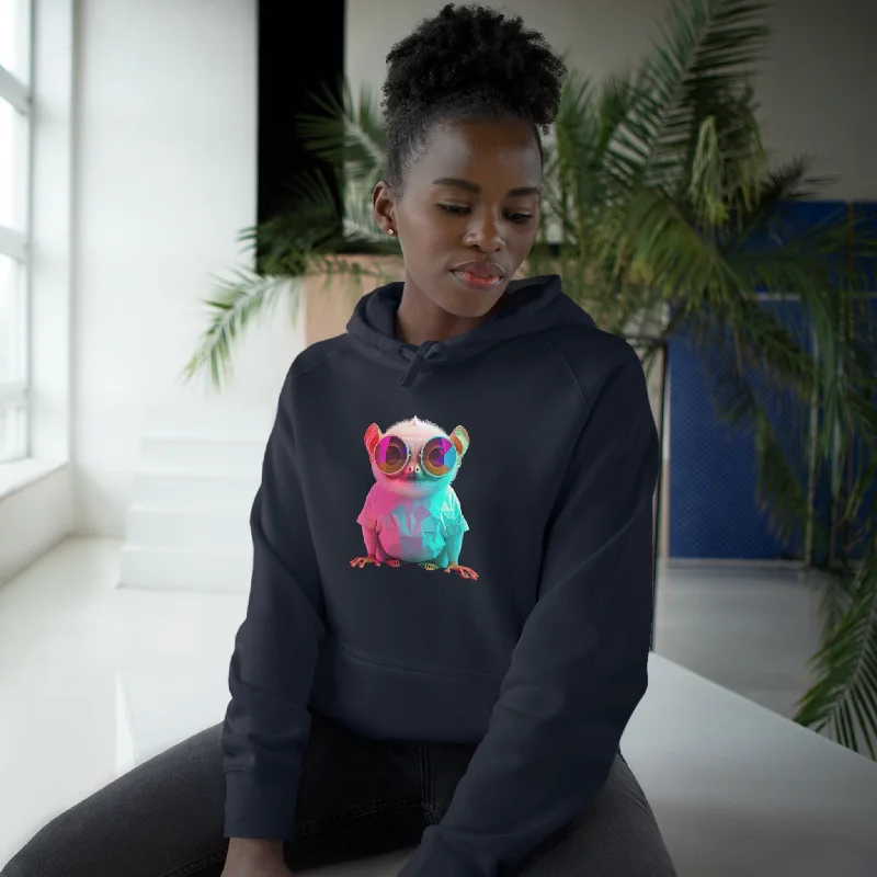 White Tarsier - Unisex Supply Hoodie Hoodie with Button Placket Classic Preppy