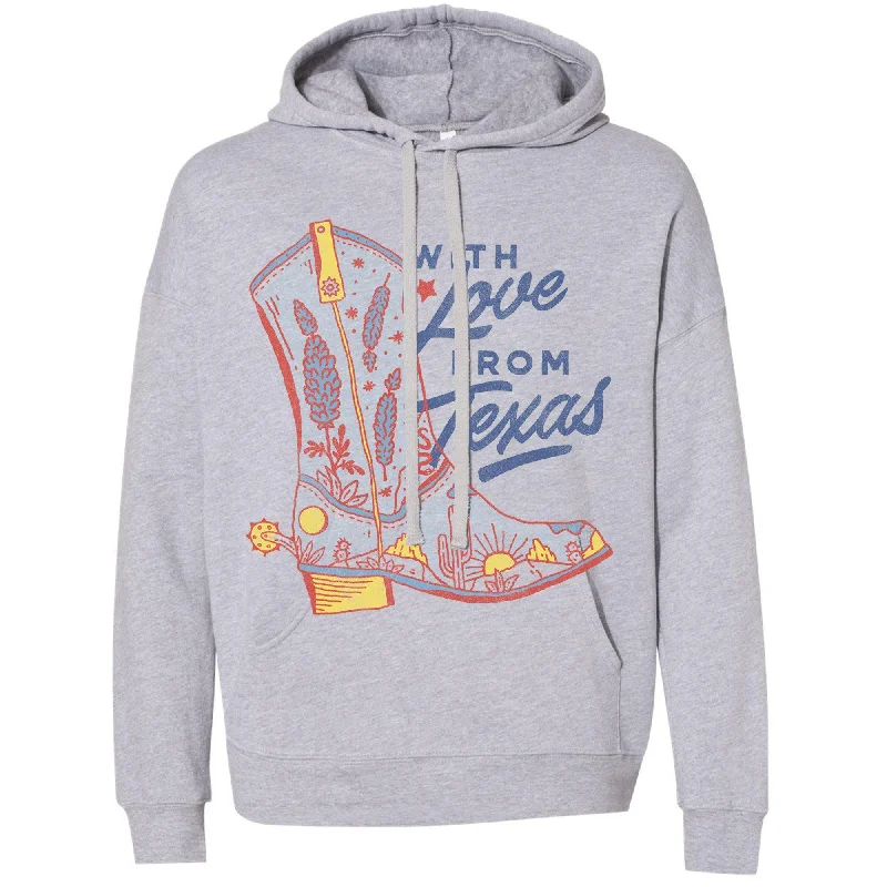 With Love Texas Drop Shoulder Hoodie