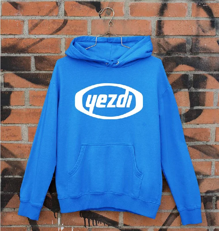 Yezdi Unisex Hoodie for Men/Women Hoodie with Hem Fringe Bohemian Relaxed