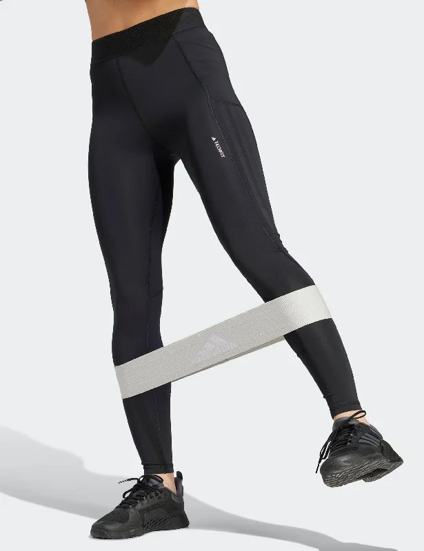 Techfit COLD.RDY Full-Length Leggings - Black Casual Black Leggings